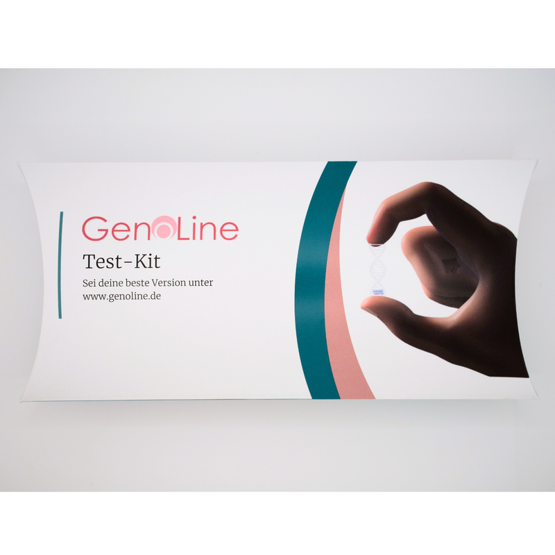 GenoLine test kit for collecting a dog’s saliva sample